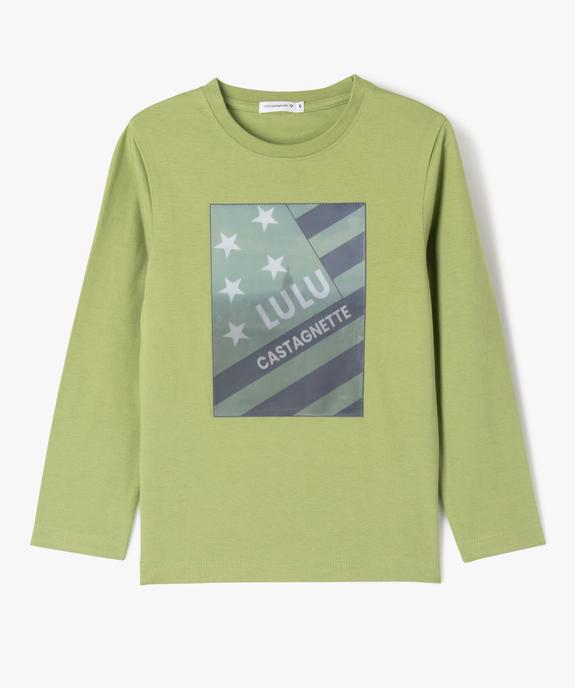 Tee-shirt manches longues avec motif animé garçon - LuluCastagnette vue2 - LULUCASTAGNETTE - GEMO