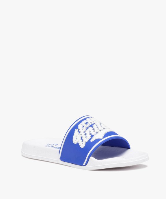 Mules de piscine garçon bicolores – Camps United vue2 - CAMPS UNITED - GEMO