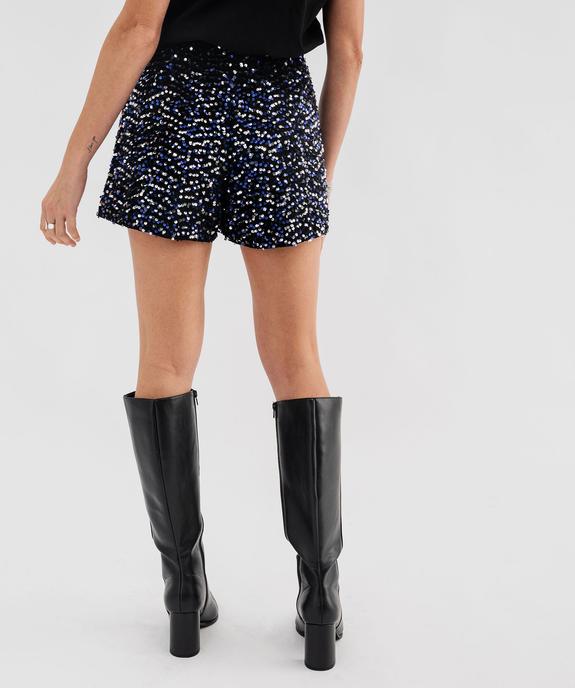 Short ample à sequins brillants femme vue3 - GEMO(FEMME PAP) - GEMO