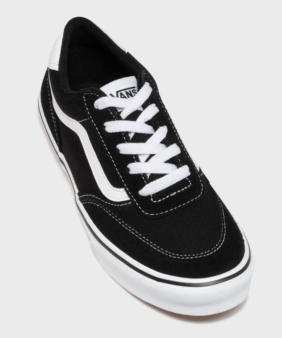 Baskets basses en cuir suédé et textile Brooklyn femme - Vans vue5 - VANS - GEMO
