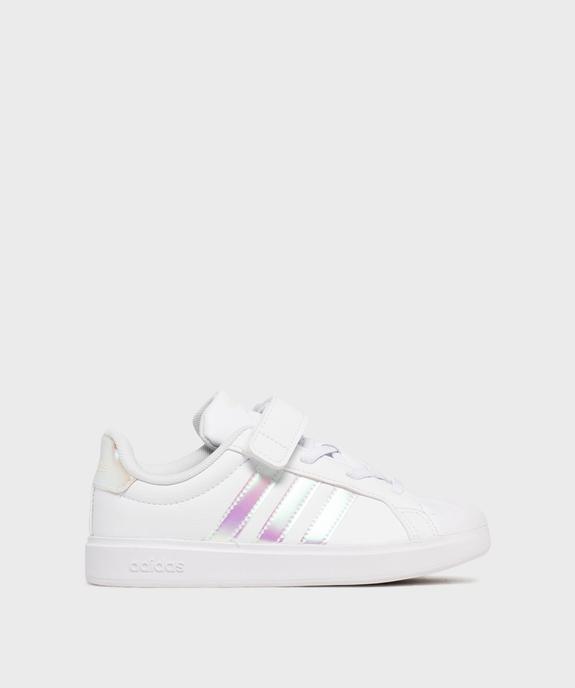 Baskets Streettalk EL C fermeture scratch fille - Adidas vue1 - ADIDAS - GEMO