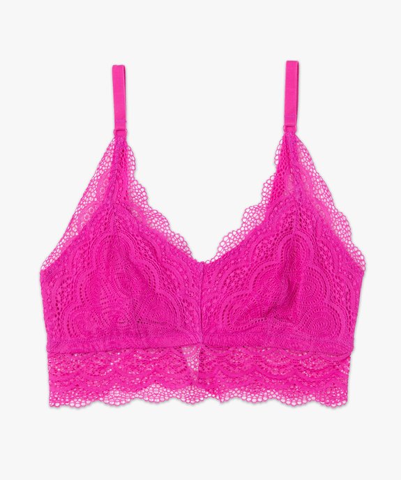 Soutien-gorge post-opératoire en dentelle vue4 - GEMO(HOMWR FEM) - GEMO