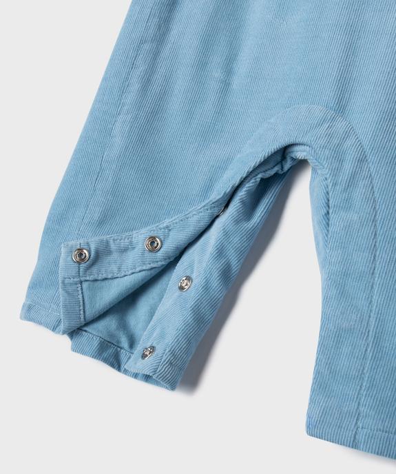 Ensemble 2 pièces body et salopette bébé garçon - LuluCastagnette vue3 - LULUCASTAGNETTE - GEMO