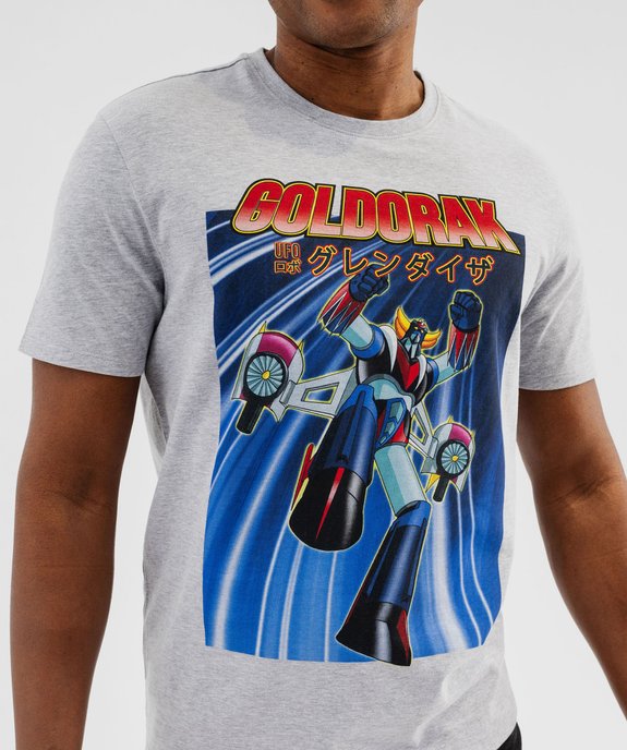 Tee-shirt manches courtes imprimé homme - Goldorak vue2 - GOLDORAK - GEMO