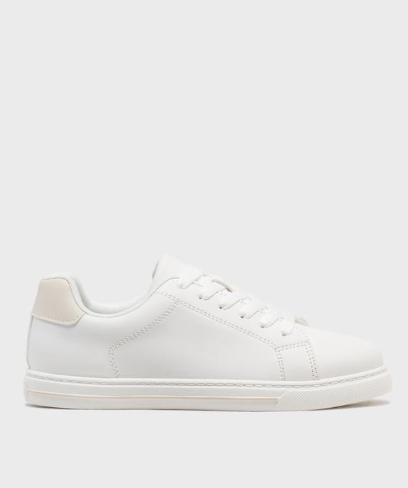 Baskets de ville look minimaliste femme - 5 Miles vue1 - 5 MILES - GEMO