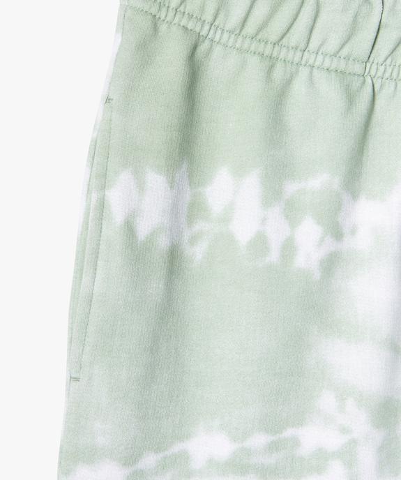 Bermuda en maille à taille élastiquée garçon vue2 - GEMO (JUNIOR) - GEMO