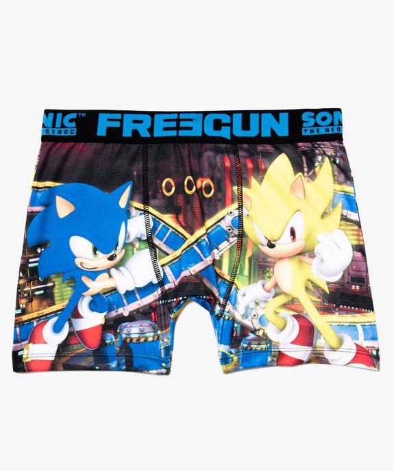 Boxer homme à motif Sonic - Freegun vue1 - FREEGUN - GEMO