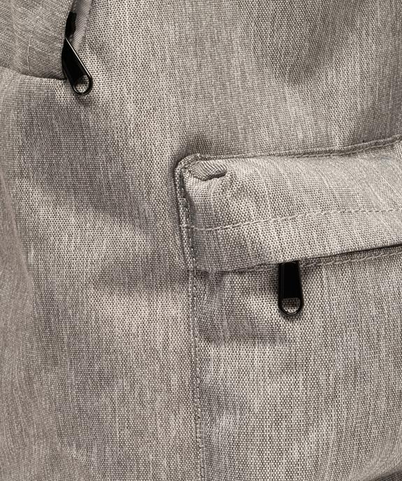 Sac à dos uni en toile fille vue3 - GEMO (ACCESS) - GEMO