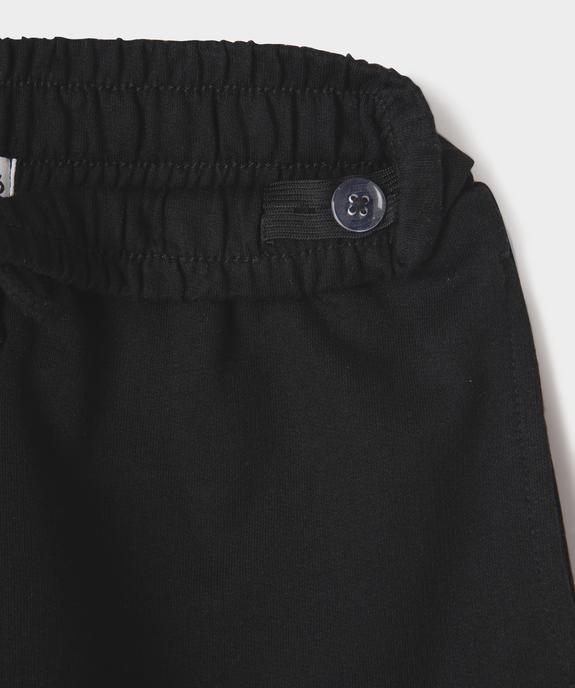Short en maille French Terry avec taille élastique fille vue2 - GEMO 4G FILLE - GEMO