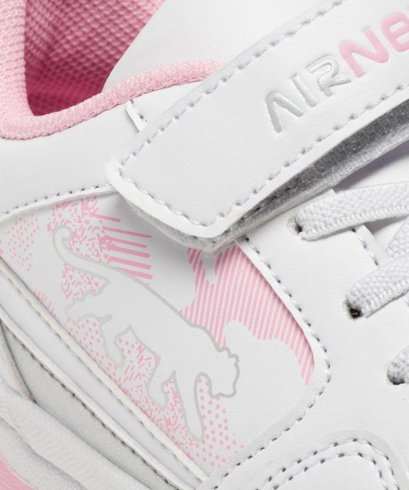 Baskets fille multicolores à scratch - Airness vue6 - AIRNESS - GEMO