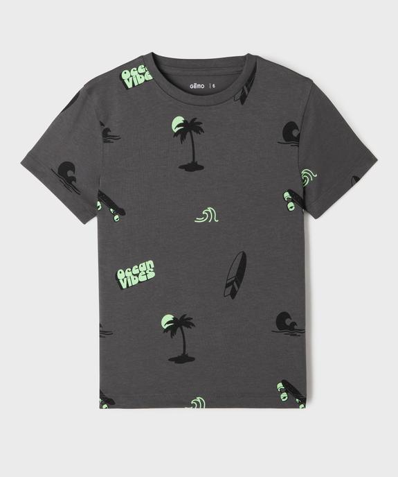 Tee-shirt garçon esprit skate vue1 - GEMO (ENFANT) - GEMO
