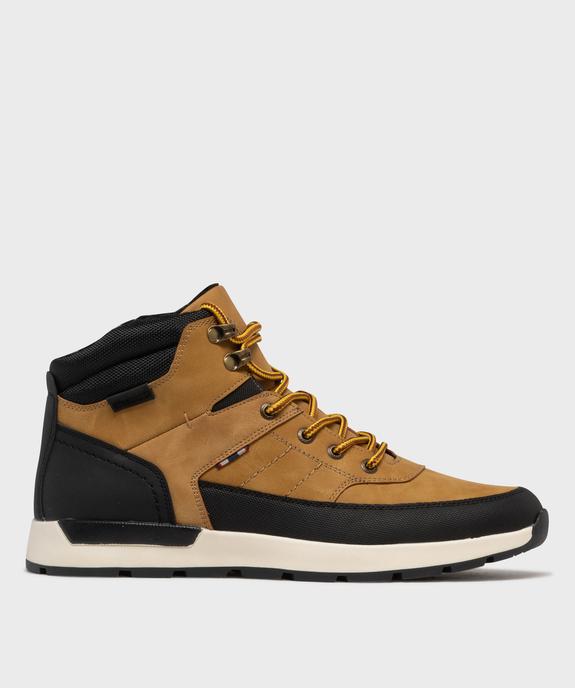 Boots fourrées à semelle sport homme vue1 - URBAN STEPS - GEMO