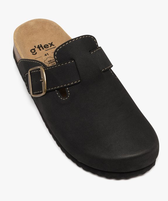 Sabots avec semelle intérieure cuir ergonomique homme vue5 - G'FLEX - GEMO