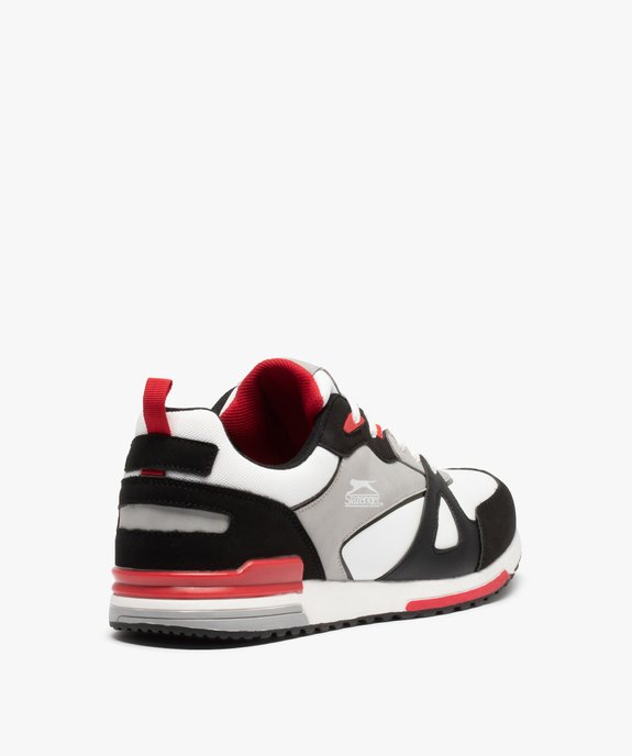 Baskets homme colorées à lacets - Slazenger vue4 - SLAZENGER - GEMO