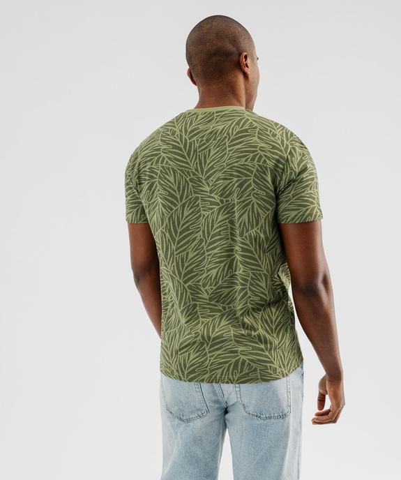 Tee-shirt manches courtes imprimé homme vue3 - GEMO (HOMME) - GEMO