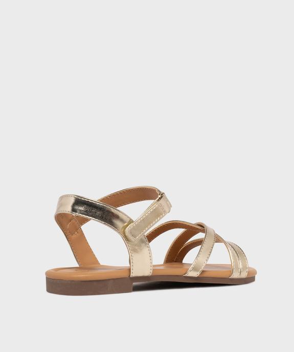 Sandales plates à brides femme - Valentina Baldano vue4 - VALENTINA BALDA - GEMO