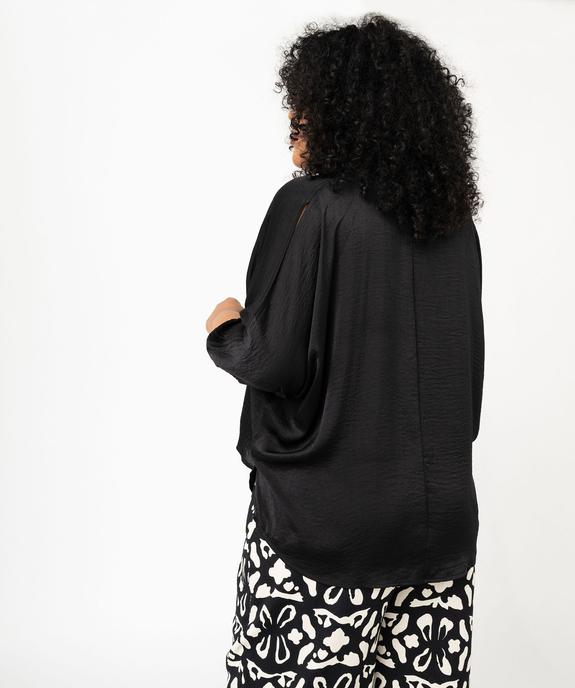 Blouse manches chauve-souris femme grande taille vue3 - GEMO 4G GT - GEMO