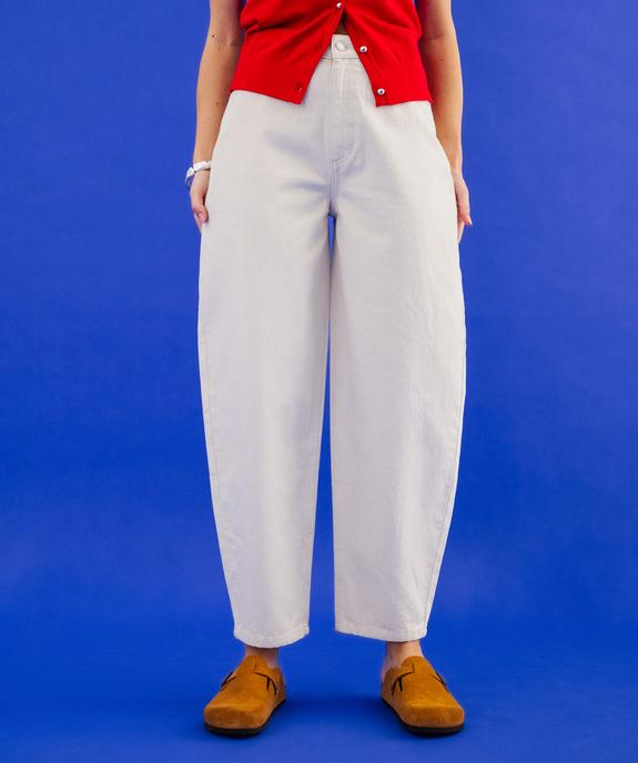 Jean ballon femme vue1 - GEMO 4G FEMME - GEMO