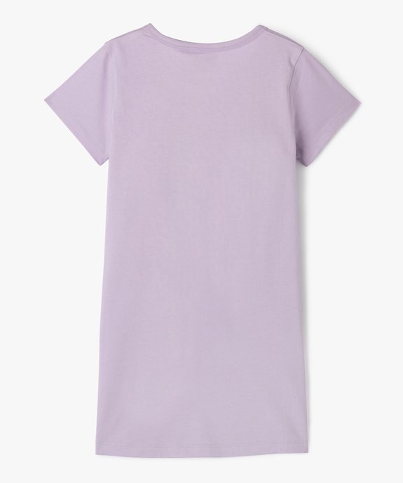 Chemise de nuit manches courtes imprimé Stitch fille - Disney vue3 - LILO & STITCH - GEMO