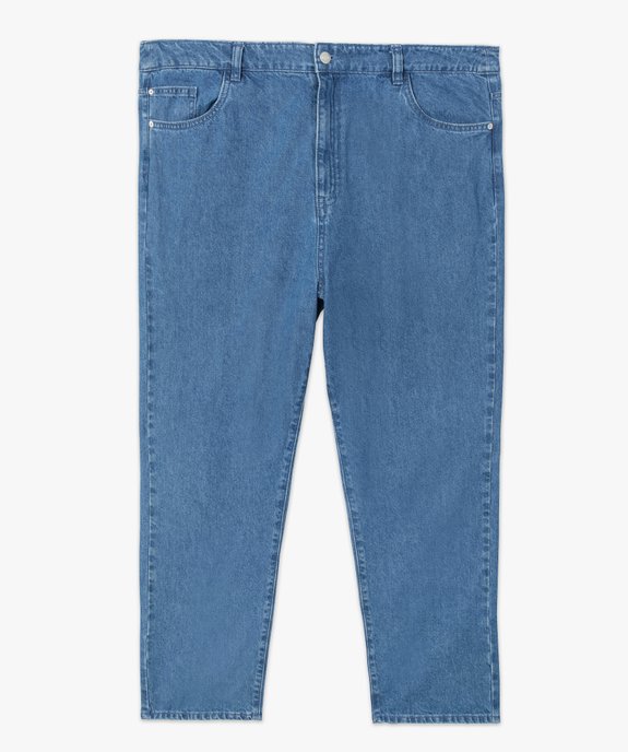 Jean femme grande taille coupe large  vue4 - GEMO 4G FEMME - GEMO