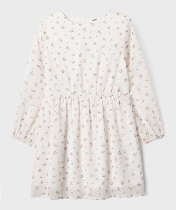 Robe en voile à manches longues fille vue2 - GEMO (ENFANT) - GEMO