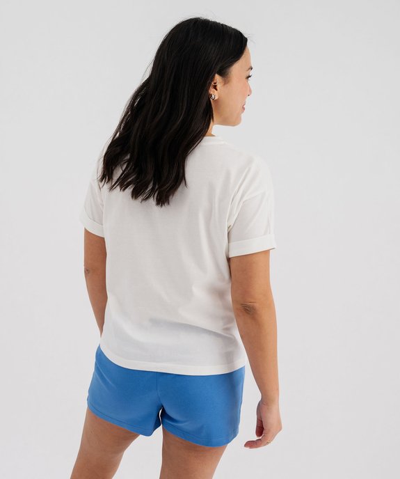 Pyjashort avec motif Stitch femme - Disney vue3 - LILO & STITCH - GEMO
