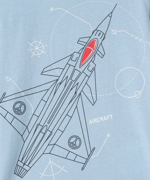 Tee-shirt garçon à manches longues avec motif XXL sur l’avant vue2 - GEMO (ENFANT) - GEMO