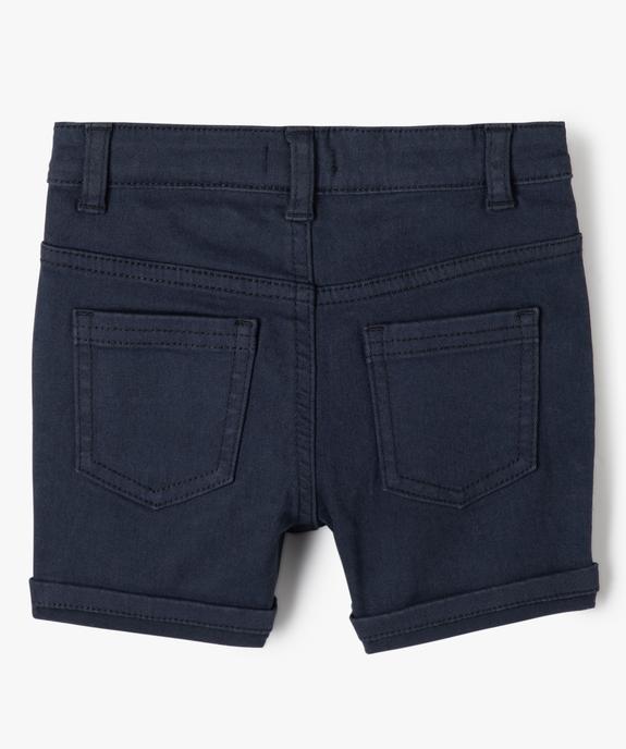Short bébé garçon en toile de coton vue3 - GEMO(BEBE DEBT) - GEMO