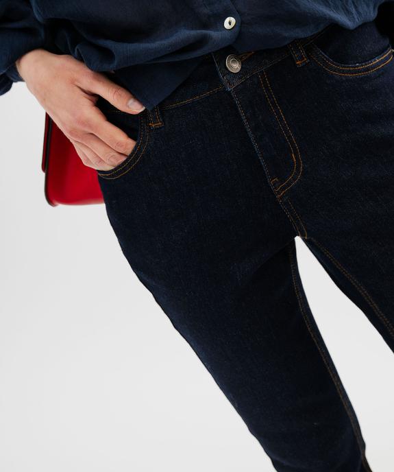 Jean slim 7/8ème taille normale femme vue2 - GEMO(FEMME PAP) - GEMO