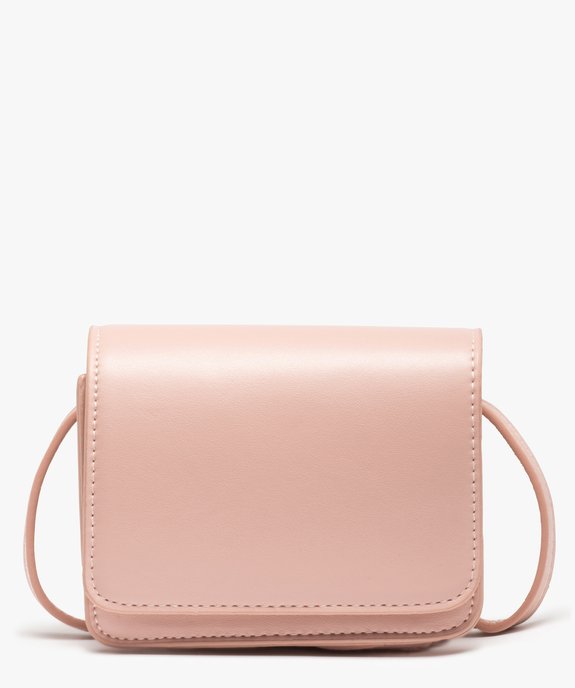 Sac fille format mini avec rabat  vue1 - GEMO (ENFANT) - GEMO