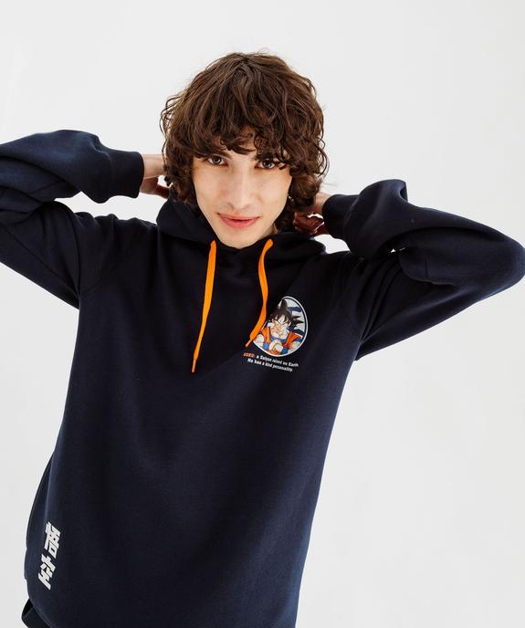 Sweat à capuche en molleton doux imprimé homme - Dragon Ball Super vue7 - DRAGON BALL Z - GEMO