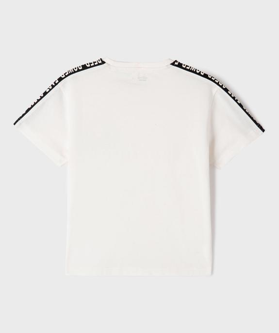 Tee-shirt manches courtes spécial sport garçon vue4 - GEMO 4G GARCON - GEMO