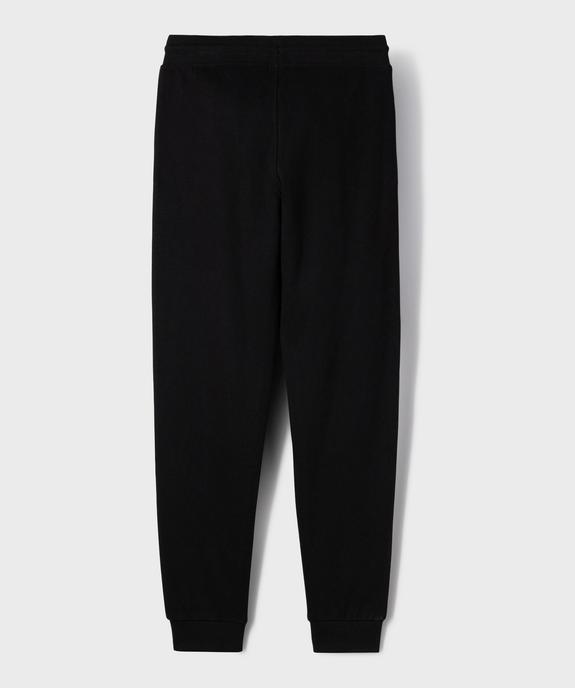 Pantalon de jogging avec intérieur molletonné garçon vue9 - GEMO (JUNIOR) - GEMO
