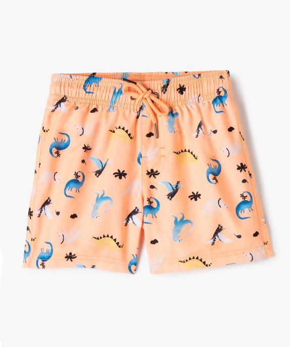 Short de bain garçon à motifs dinosaures vue1 - GEMO (ENFANT) - GEMO
