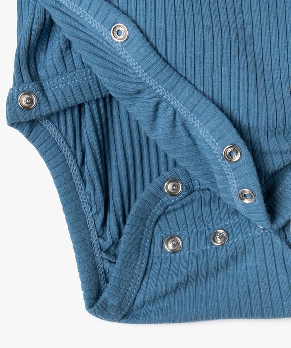 Ensemble naissance évolutif 3 pièces : body, legging et bavoir - GEMO(BB COUCHE) Ensemble naissance évolutif 3 pièces : body, legging et bavoir vue3 - GEMO(BB COUCHE) - GEMO