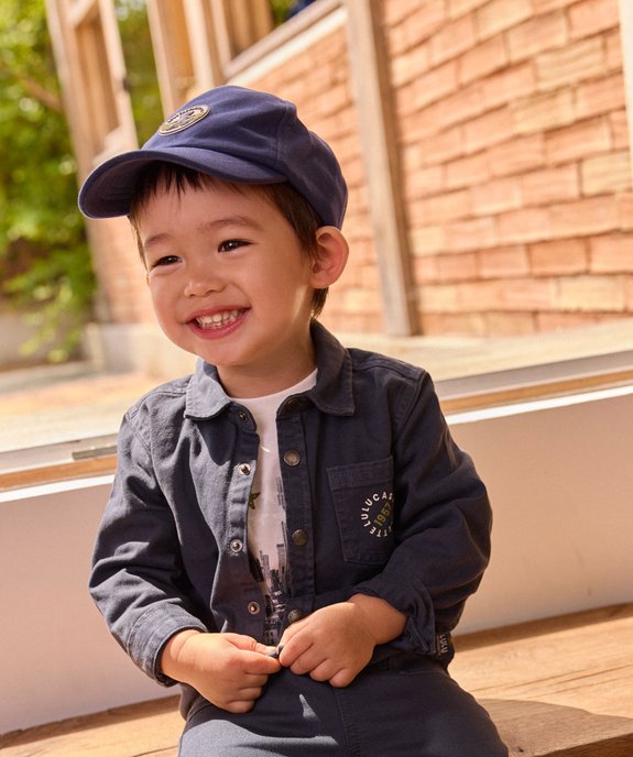 Casquette en maille piquée bébé - LuluCastagnette vue2 - LULUCASTAGNETTE - GEMO