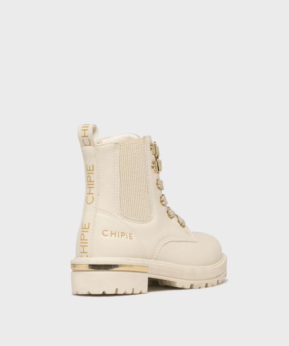 Boots avec élastique et semelle crantée fille - Chipie vue4 - CHIPIE - GEMO