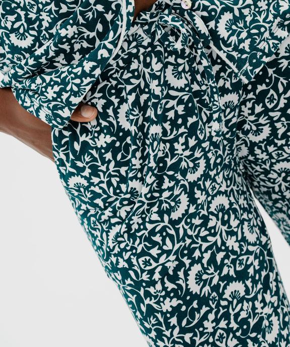 Pantalon de pyjama fluide femme vue2 - GEMO 4G FEMME - GEMO