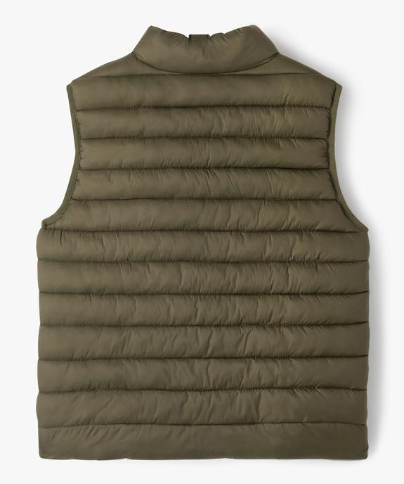 Blouson matelassé sans manches garçon vue3 - GEMO 4G GARCON - GEMO