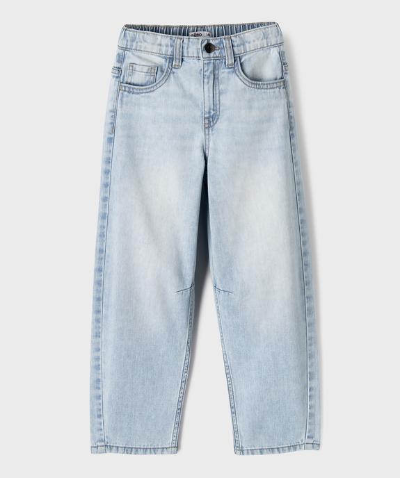 Jean loose en coton délavé garçon vue1 - GEMO (ENFANT) - GEMO