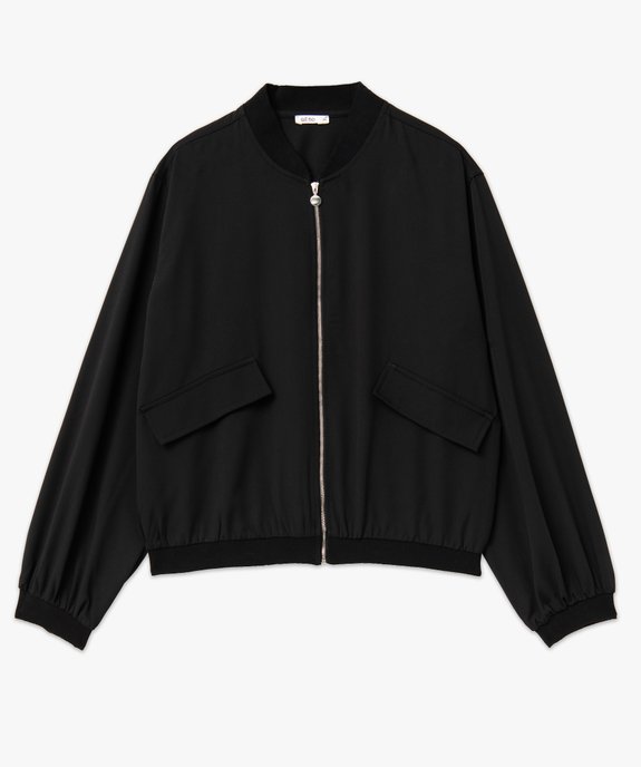 Chemise zippée façon blouson femme vue4 - GEMO(FEMME PAP) - GEMO