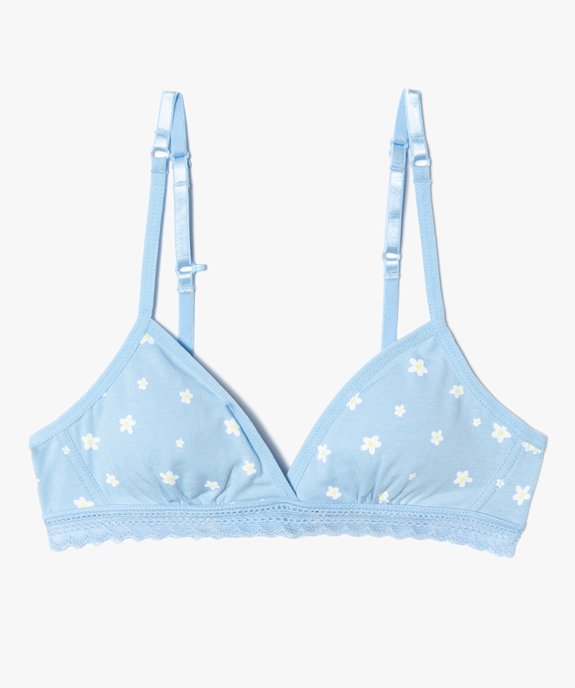 Soutien-gorge triangle spécial dos nageur fille vue1 - GEMO 4G FILLE - GEMO