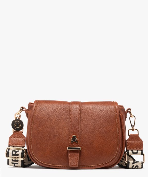 Sac besace avec bandoulières interchangeables femme - LuluCastagnette vue2 - LULU CASTAGNETT - GEMO