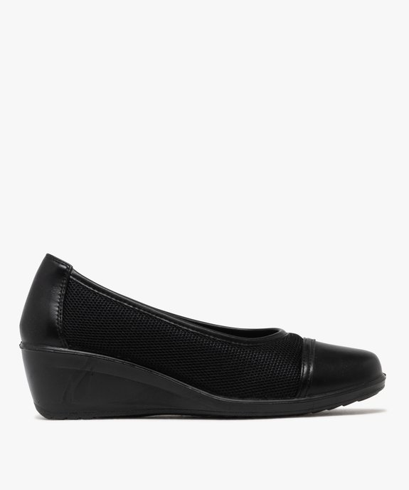 Ballerines confort à talon compensé femme vue1 - G'FLEX GEMO FOR GOOD - GEMO