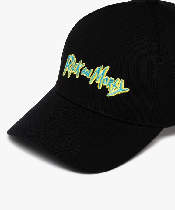 Casquette avec inscription brodée homme - Rick and Morty vue4 - RICK ET MORTY - GEMO