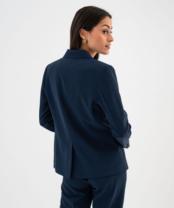 Veste de blazer coupe cintrée femme vue3 - GEMO(FEMME PAP) - GEMO