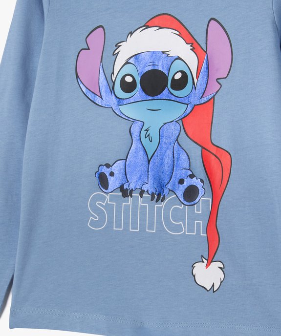 Tee-shirt manches longues avec motif Stitch fille - Disney vue2 - LILO & STITCH - GEMO