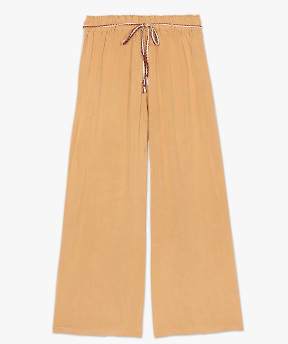 Pantalon femme large et fluide vue4 - GEMO(FEMME PAP) - GEMO