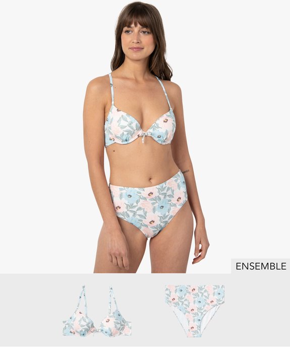 Ensemble maillot de bain 2 pièces femme  - GEMO