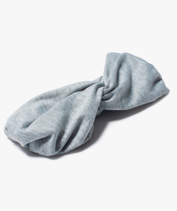 Bandeau femme effet drapé avec nœud  vue2 - GEMO (ACCESS) - GEMO